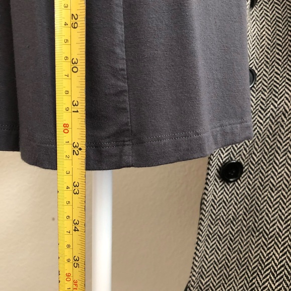 V-Neck A-Shape Forever 21 Gray Dress - Picture 6 of 8